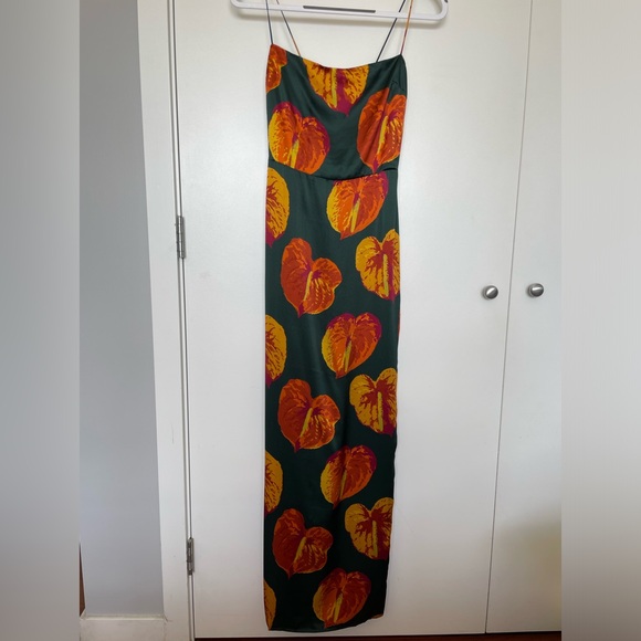 Brand new reformation Frankie Silk Dress - Picture 7 of 14